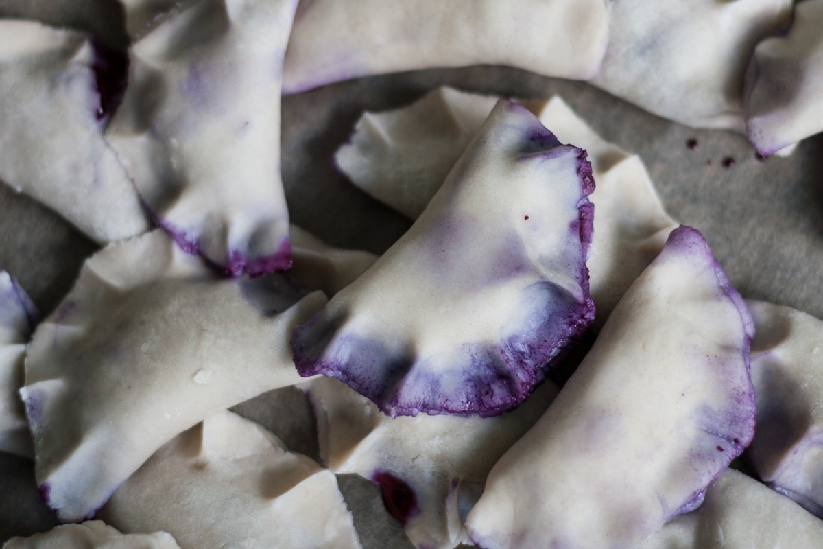 blueberry pierogi