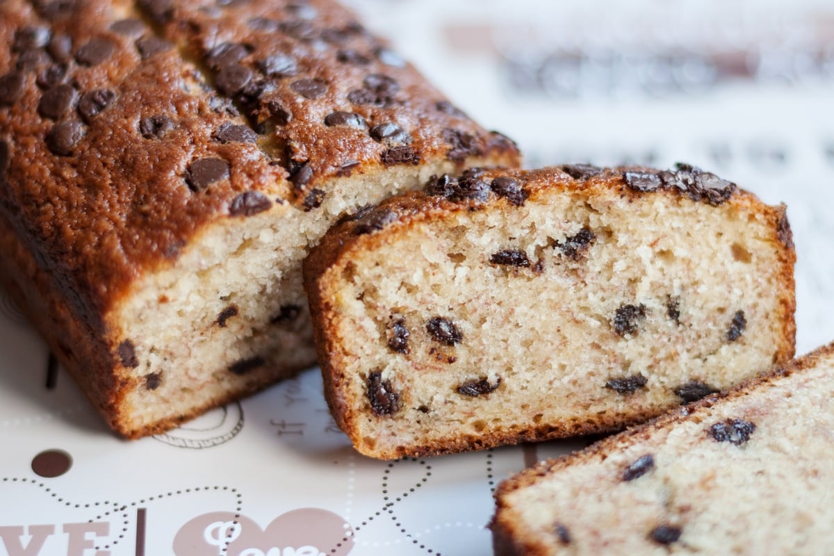 banana bread chocolate chips