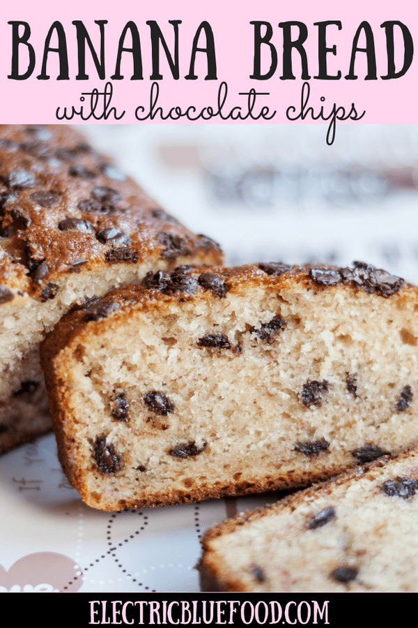 banana bread with chocolate chips