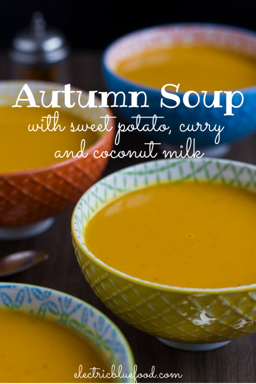 pumpkin curry soup, vegan autumn soup