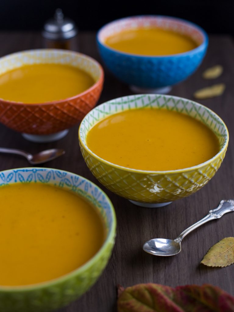 Butternut squash and sweet potato pie Soup
