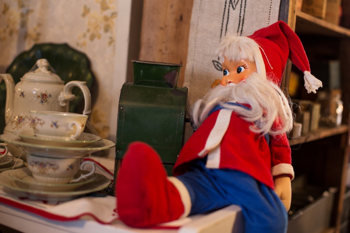 Swedish Christmas Market at the Falun Copper Mine, a World Heritage Site.