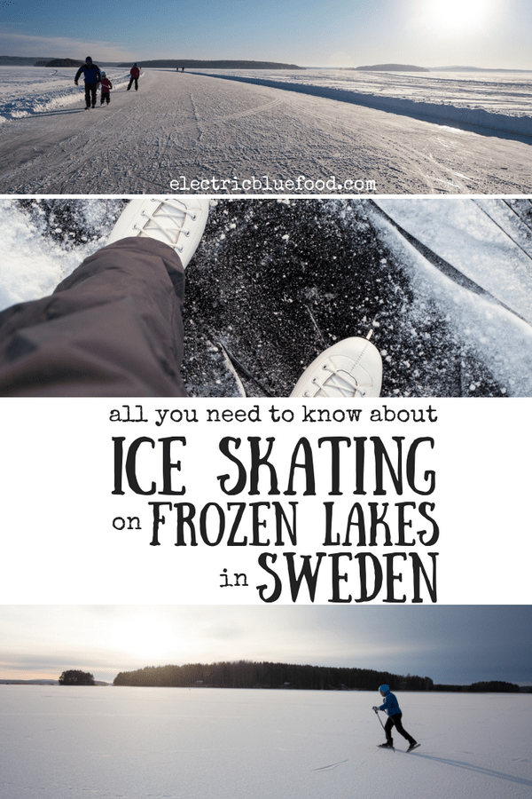 All you need to know about ice skating on frozen lakes in Sweden