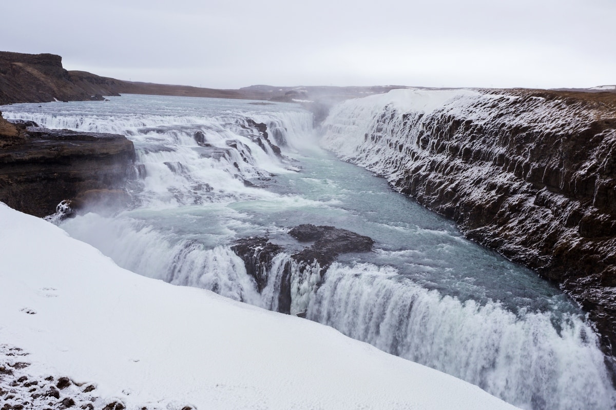 iceland golden circle gullfoss