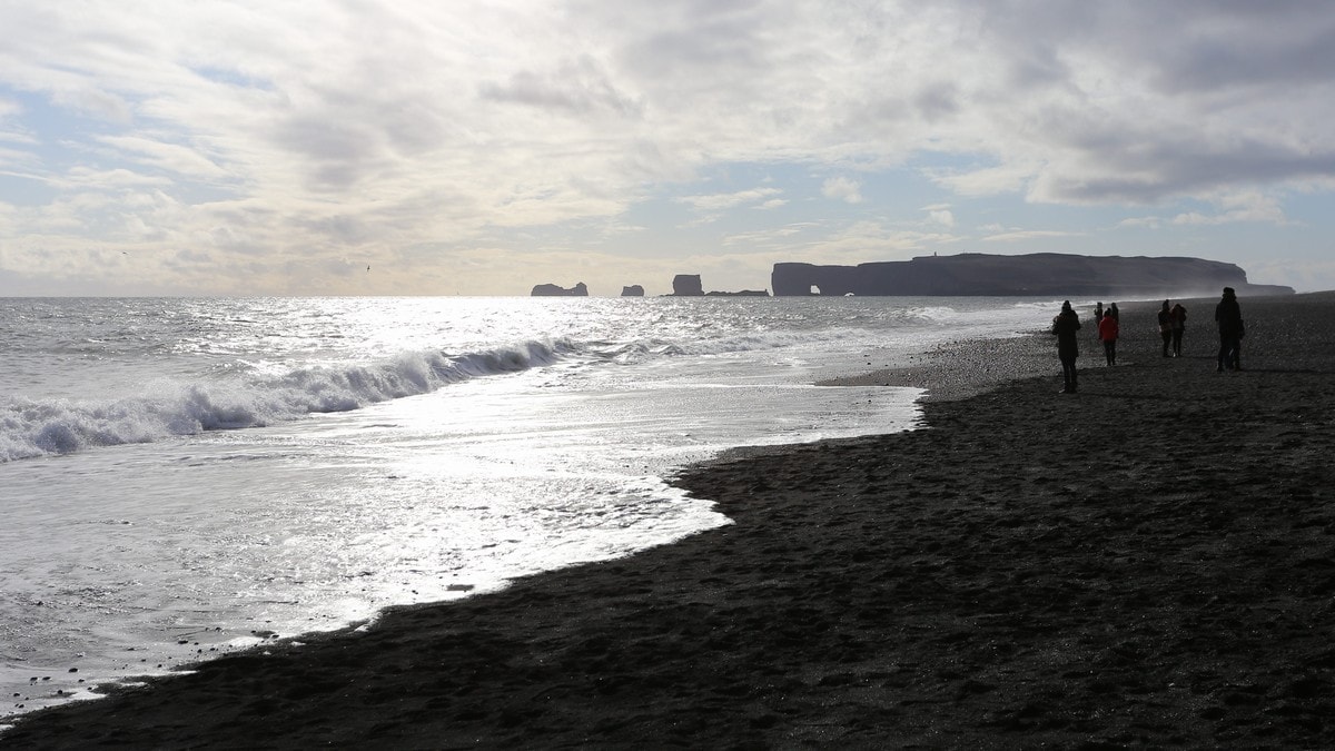 Reynisfjara black beach