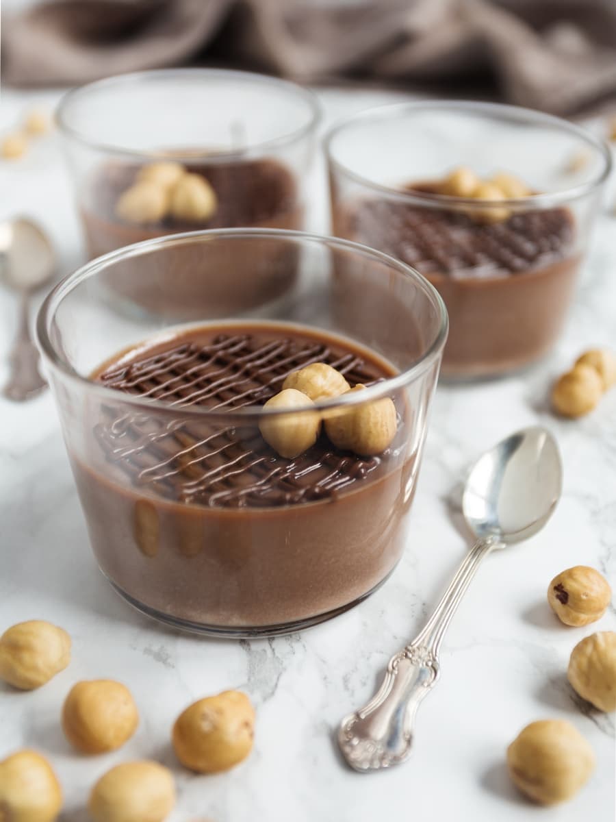 Nutella panna cotta recipe