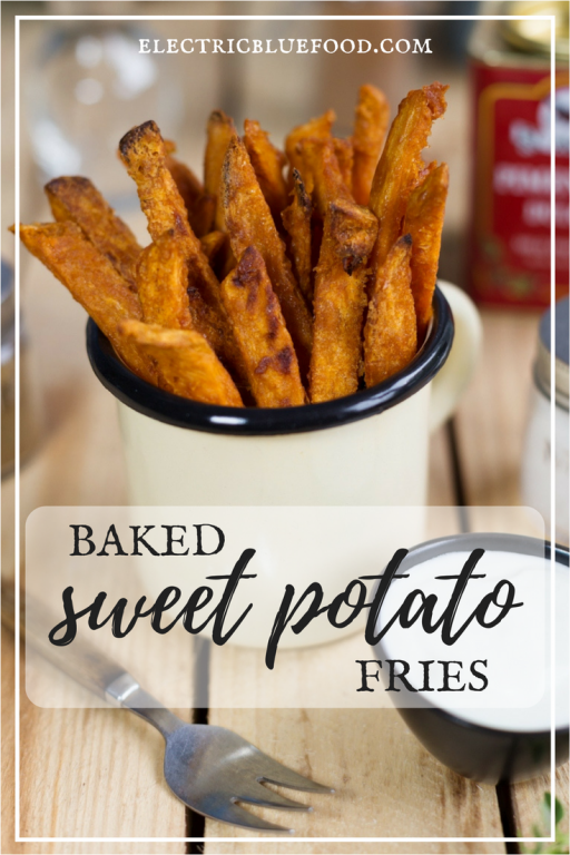 Baked sweet potato fries, crispy and healthy