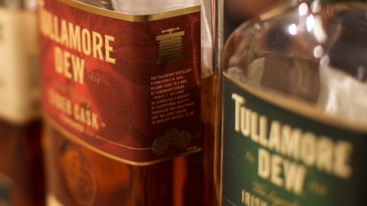 A distillery tour of Ireland. Tullamore Dew.
