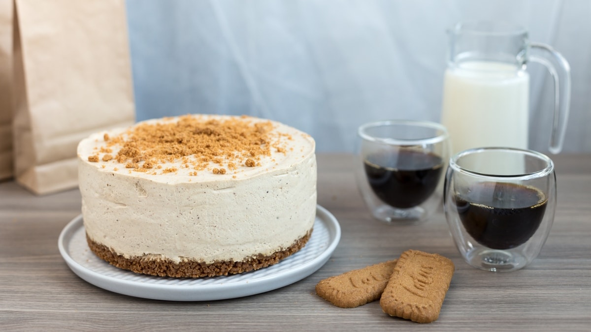 Gingerbread cheesecake, a real treat for the Christmas season