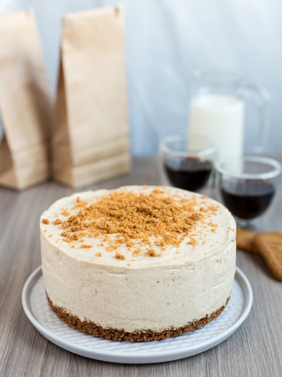 Gingerbread cheesecake, a real treat for the Christmas season