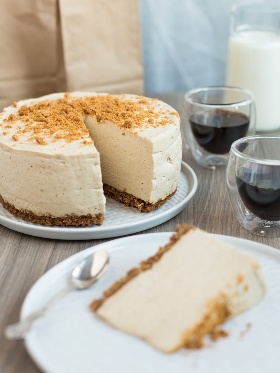 Gingerbread cheesecake, a real treat for the Christmas season