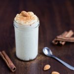 Risgrynsgröt is a rice pudding traditionally served for Christmas in Sweden.
