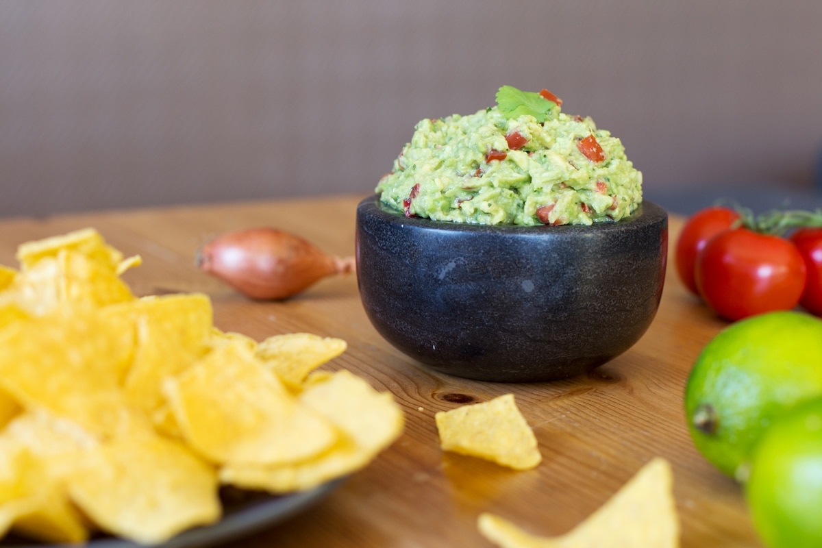 Chunky guacamole - more than just a dip! This version is chunky and full of flavour.