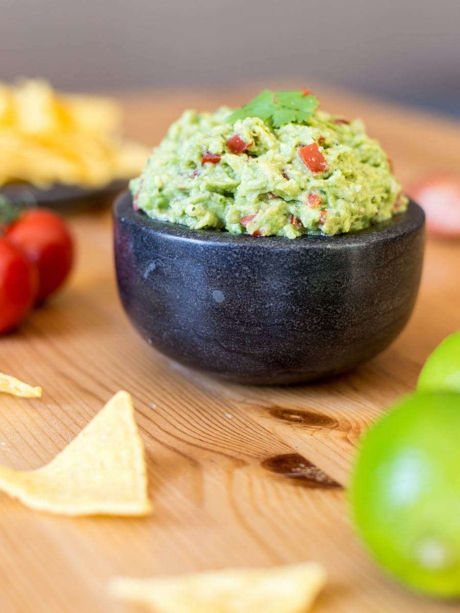 Chunky guacamole - more than just a dip! This version is chunky and full of flavour.