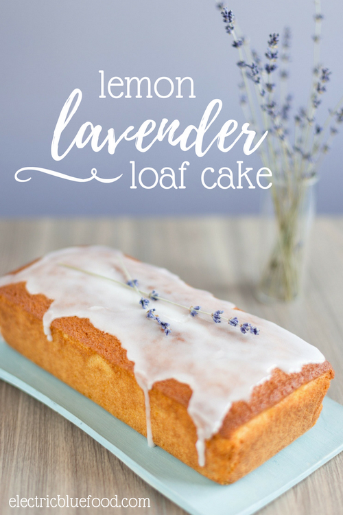 Lemon Lavender Cake Loaf. An easy recipe for a loaf cake that tastes like summer.