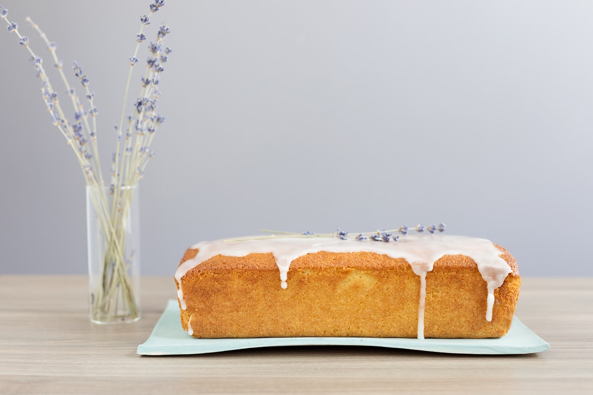 Lemon and Lavender Cake Loaf. An easy recipe for a loaf cake that tastes like summer.