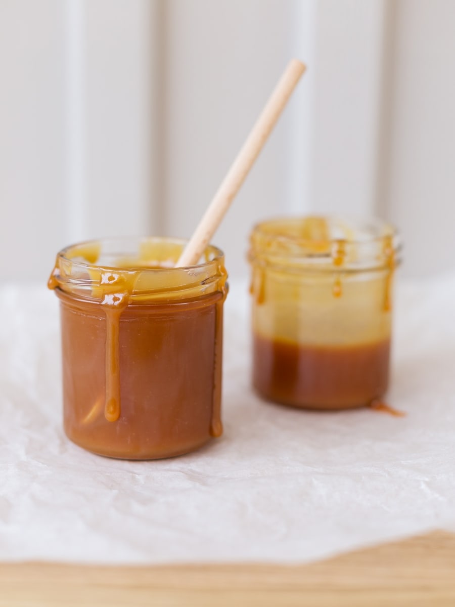 Salted caramel sauce