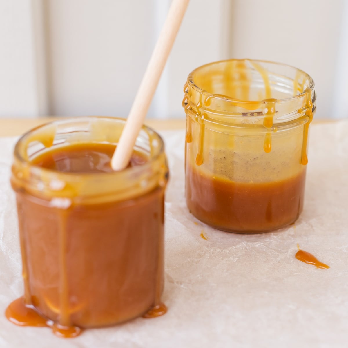 Salted caramel sauce