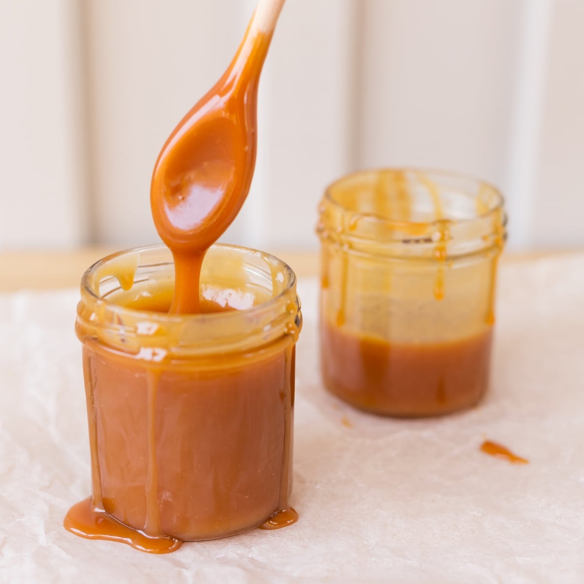 Salted caramel sauce
