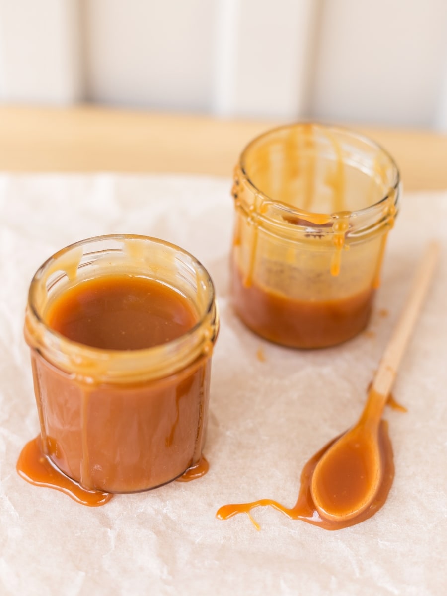 Salted caramel sauce