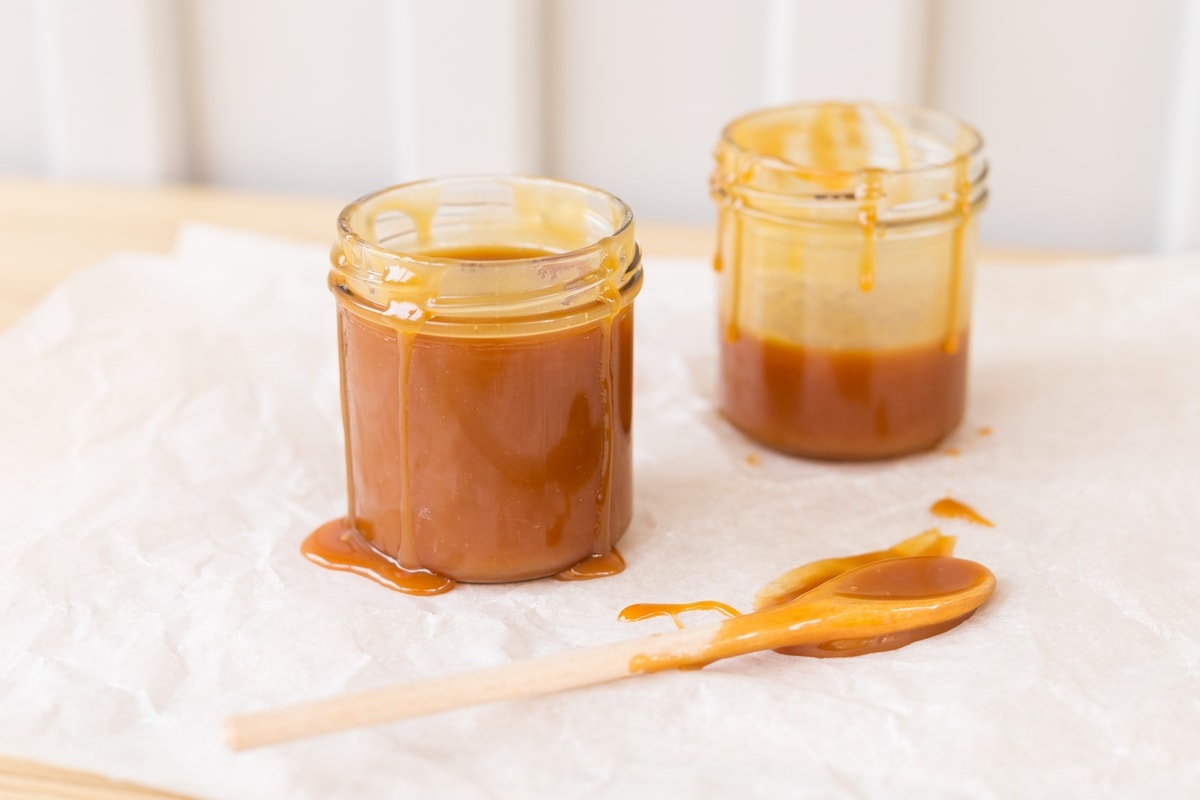 Salted caramel sauce
