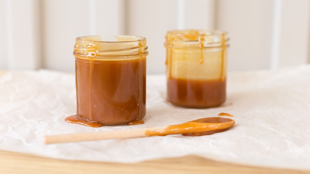 Salted caramel sauce