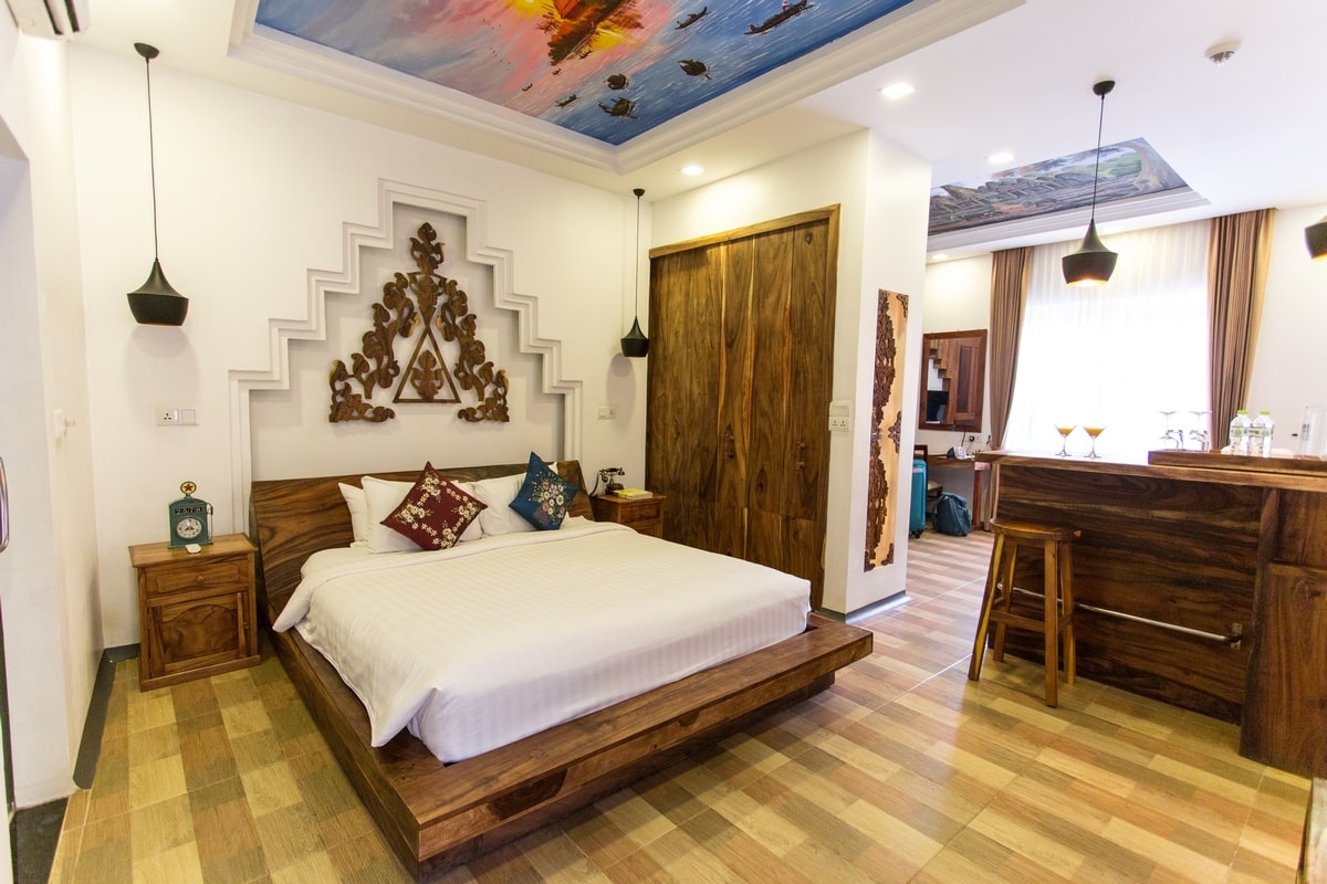 Les Bambous Luxury Hotel Siem Reap - our honeymoon in Cambodia