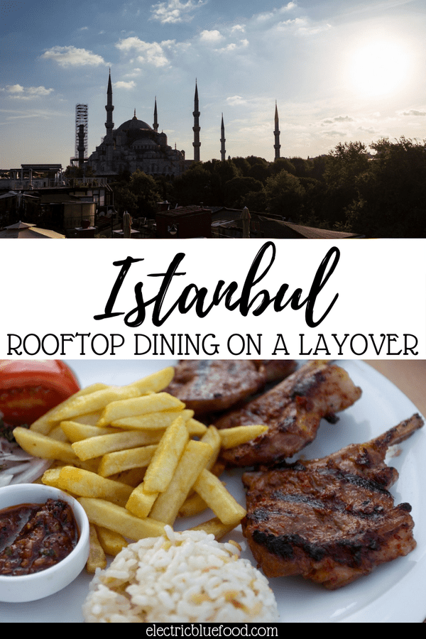 Enjoy food with a view in Istanbul