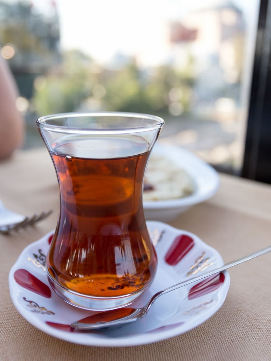 Rooftop dining in Istanbul 