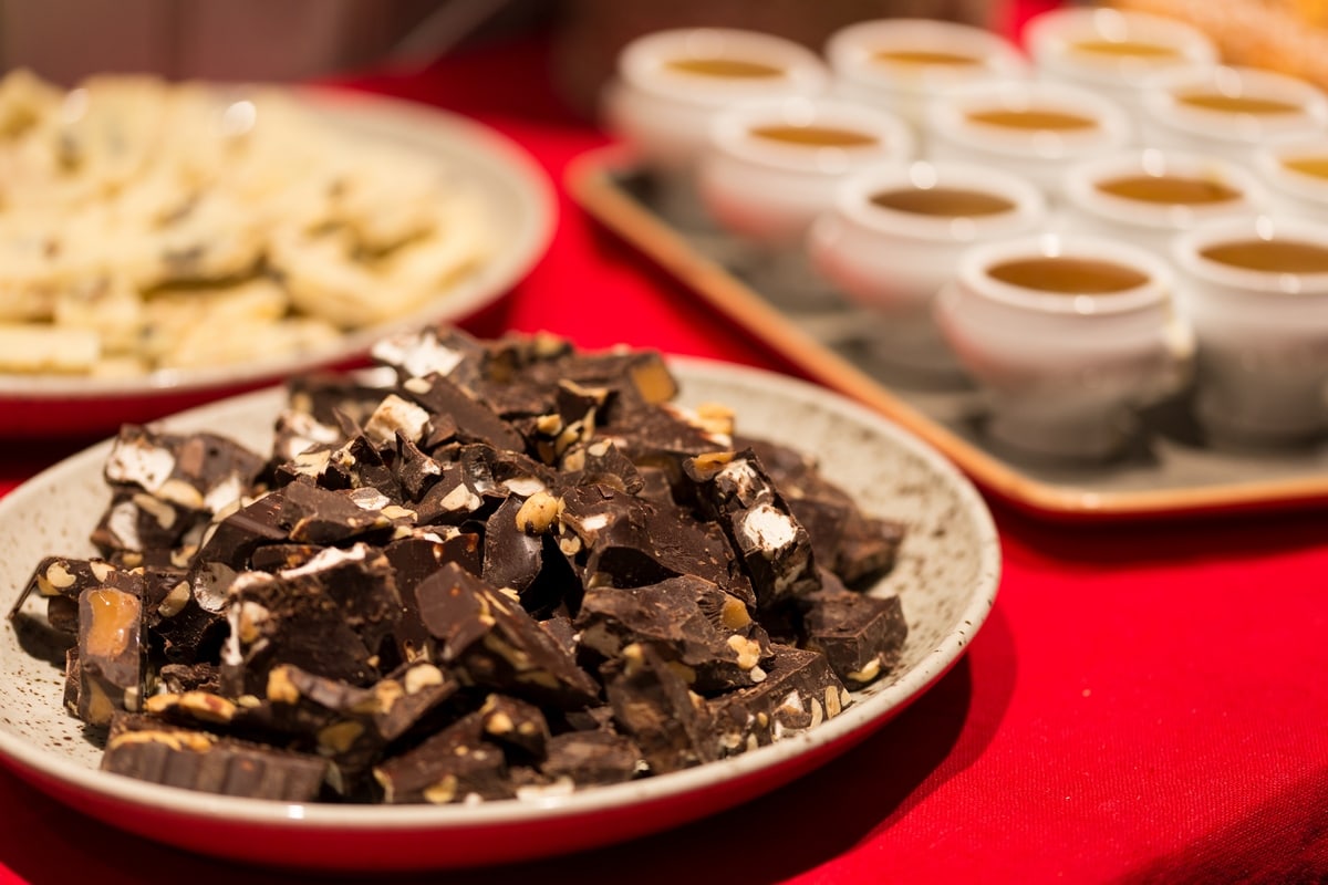 julbord at romme alpin dessert