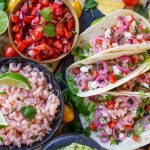 Coconut lime shrimp tacos