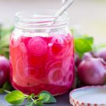 pickled red onion