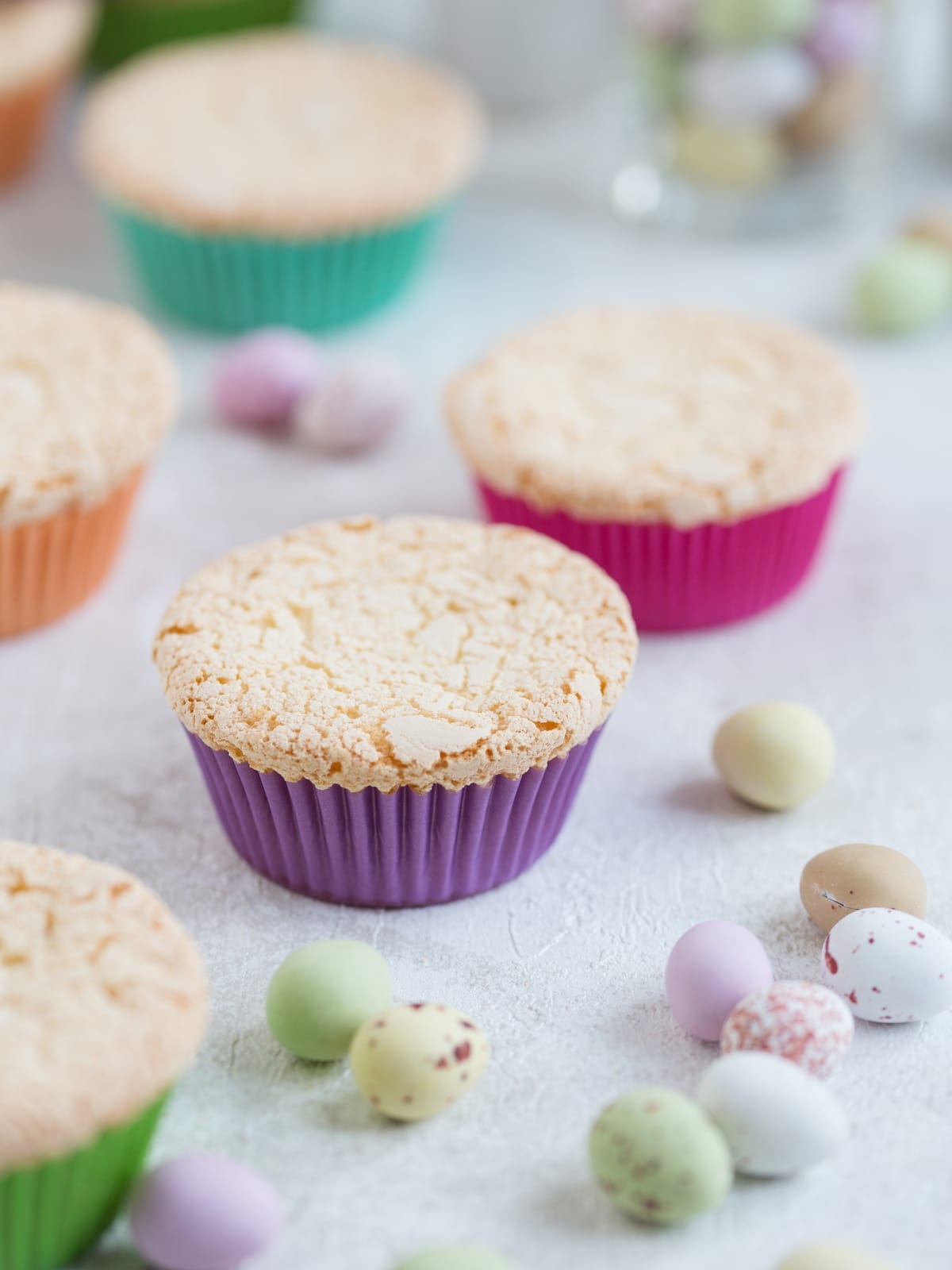 Portuguese sponge cake cupcakes