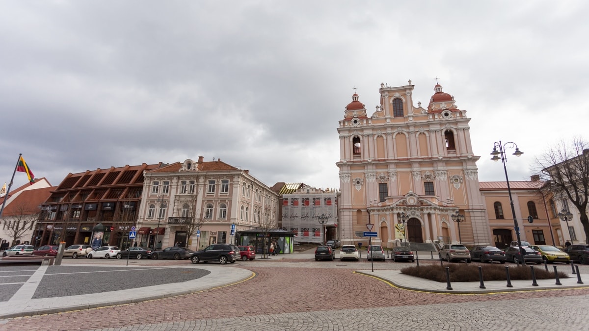 Streets of Vilnius, Church of St. Casimir