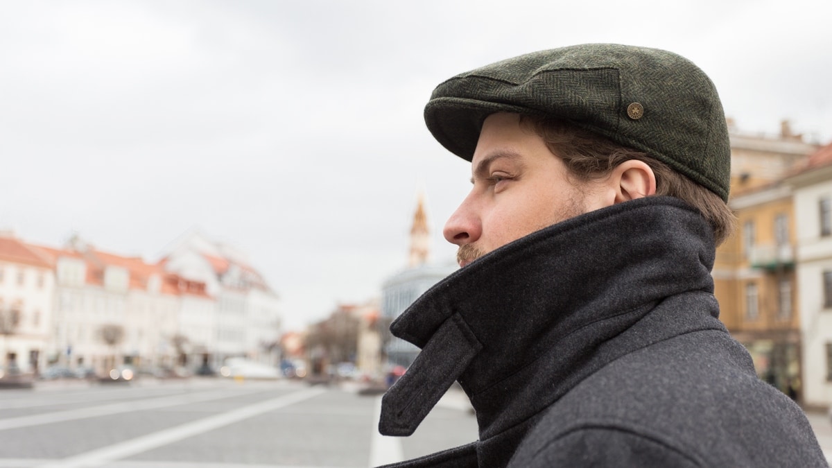 Man in Vilnius