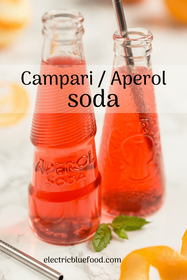 Classic Italian aperitivo cocktails, Campari Soda and Campari Spritz are the perfect drink before your weekend lunch.