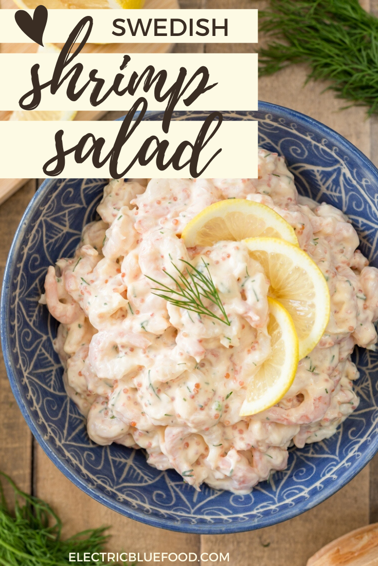 Swedish shrimp salad skagenröra on rye toast. Make small toast skagen tapas with skagenröra, the creamy shrimp salad from Scandinavia.
