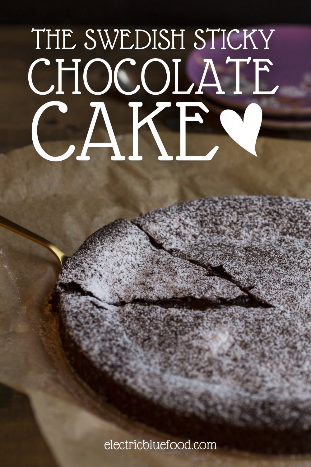 Kladdkaka is a Swedish chocolate cake that requires only a bowl and a fork and is ready in less than 30 minutes. Kladdkaka is a sticky cake with a gooey texture and a deep chocolate flavour. Similar to a brownie, it is a favourite chocolate cake recipe in Sweden.