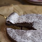 Swedish gooey cake kladdkaka.