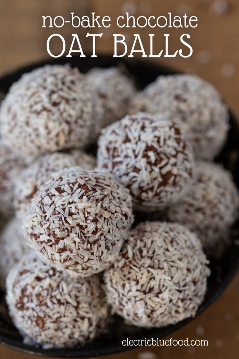 The Swedish chocolate balls are no-bake pralines made with oats and butter and rolled in shaved coconut. These easy oat balls are a classic Swedish treat that is ready in 10 minutes and keeps up to two weeks.