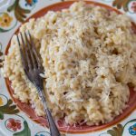 Prosecco risotto with parmesan.