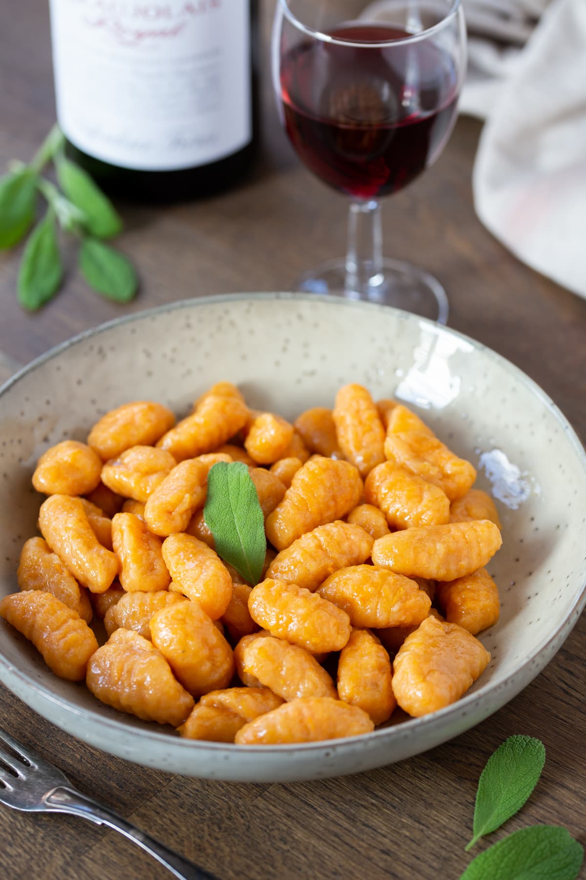 Brown butter and sage gnocchi.