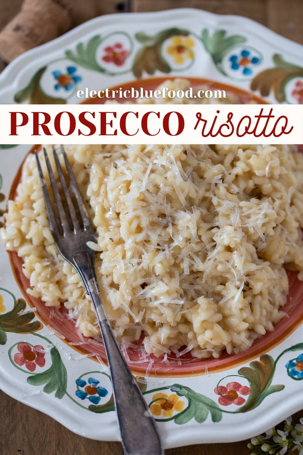 A lovely risotto recipe that pairs with lots of other dishes, prosecco risotto with parmesan is a risotto that uses sparkling wine.