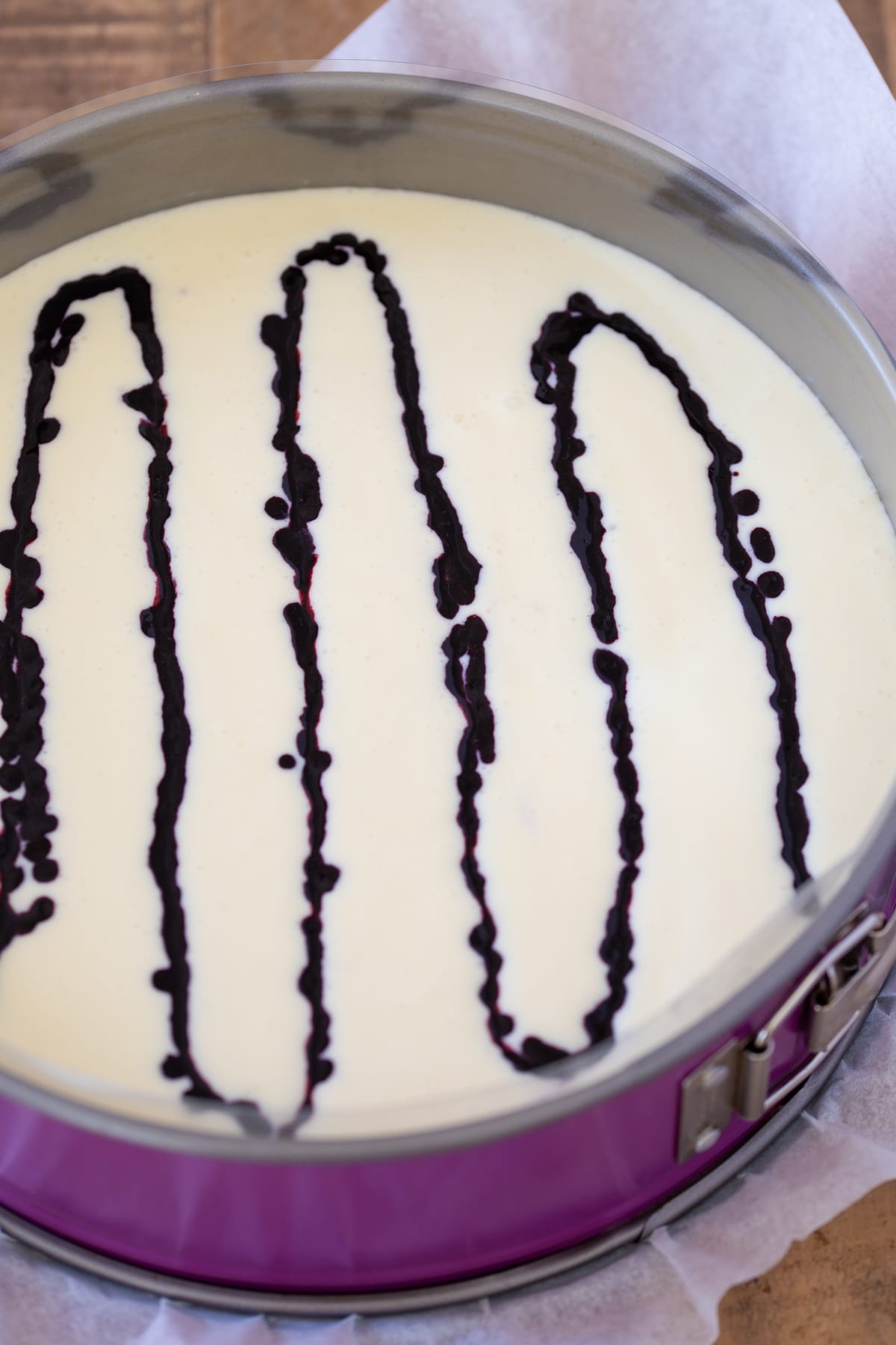 Creating the swirls.