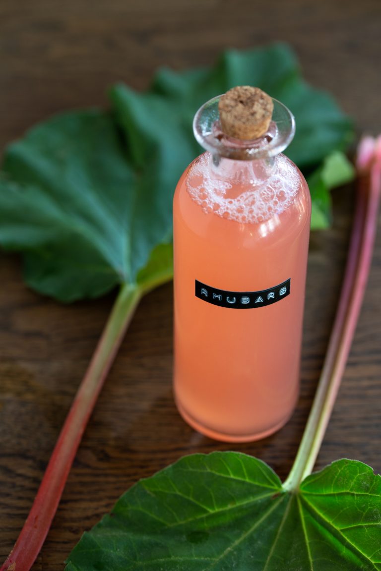 Rhubarb syrup