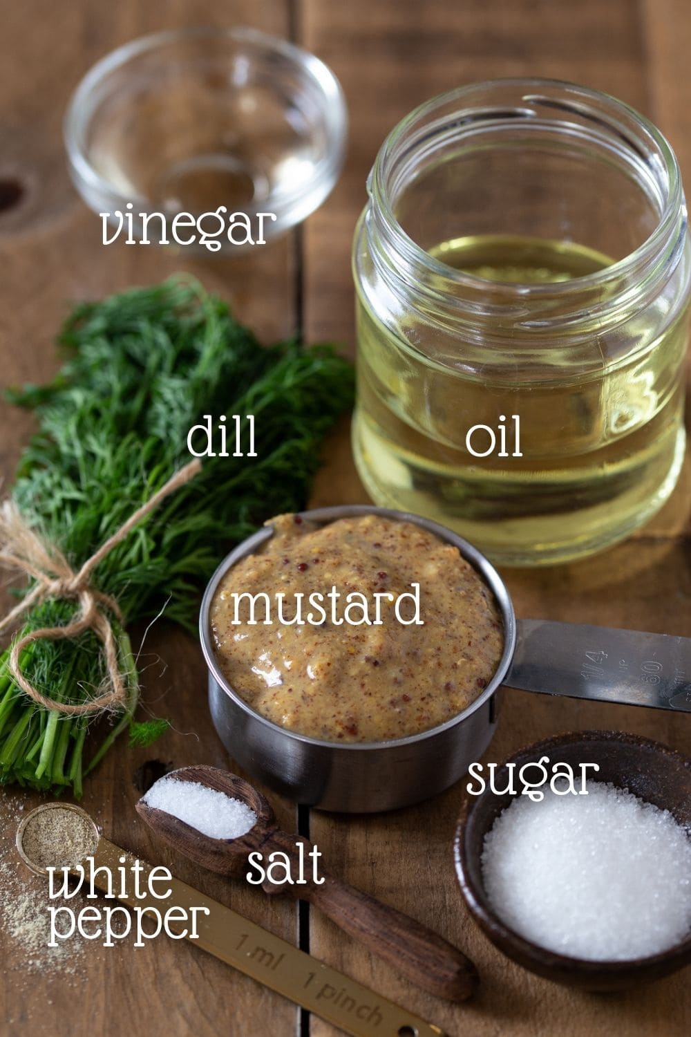 The ingredients needed for the recipe.