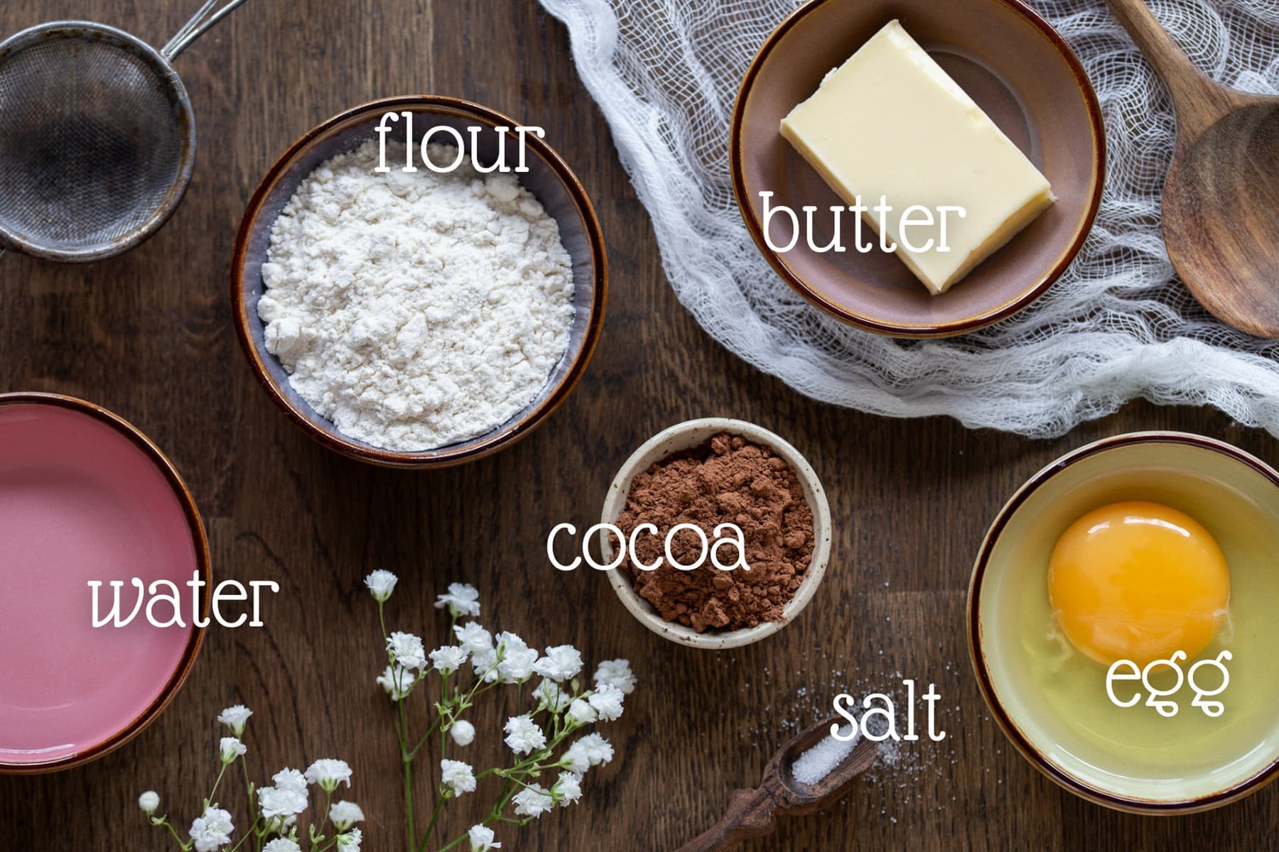 The ingredients needed for the recipe.
