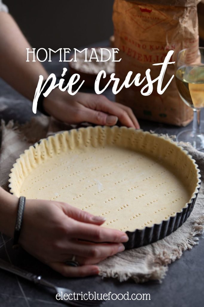 Homemade pie crust pin.